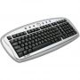  Клавиатура A4Tech KB-37 PS/2 Silver/Black