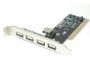   PCI Card USB 2.0 4 ports VIA USB-204/U205V \08045 Maxxtro