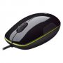  Мышка Logitech LS1 Laser Mouse Black/Green USB