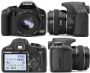 Фотоаппарат Canon EOS 450D Kit (18-55), Black (2758B005)