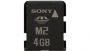   Sony Memory Stick Micro (M2)  4Gb w/USB  R/W (MSA4GN2)