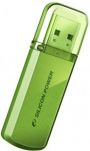 Флеш память USB Flash 8GB Silicon Power Helios 101 USB2.0 Green