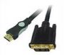 Кабель HDMI to DVI 3.0m с 2-я феритами Golden Xeon