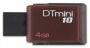 USB Flash Kingston 4Gb, DataTraveler mini10, Red (DTM10/4GB)