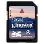 Флеш карта Kingston SDHC 32Gb,Class4 (SD4/32GB)