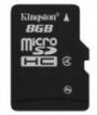 Флеш карта Kingston microSDHC (Trans-Flash) 8Gb, Class4 (SDC4/8GB)