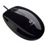  Logitech LS1 Laser Mouse, Black/Green, USB (910-000863)