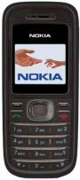 Мобильный телефон NOKIA 1208, GSM 900/1800, фонарик. black