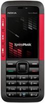 Мобильный телефон NOKIA 5310 XpressMusic, 2.0 МП, MP3, FM, GPRS, EDGE, 30Mb+microSD 2Gb. red