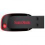 Флеш память (usb)  SanDisk Cruzer Blade 8Gb, Black/Red (SDCZ50-008G-E95)
