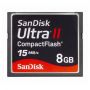 Карта памяти SanDisk Compact Flash 8Gb Ultra II, (SDCFH-008G-E11)