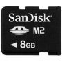 Флеш карта Sandisk Memory Stick M2 8 Gb w/MSPD adapter (SDMSM2-8192-E11M)
