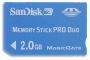 Флеш карта Sandisk Memory Stick Pro Duo 2 Gb (SDMSPD-2048-E11)