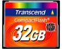 Карта памяти Compact Flash 32Gb Transcend