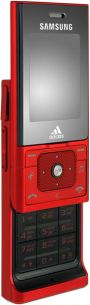 Мобильный телефон Samsung SGH-F110 Adidas pink red