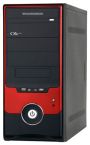   OKtet Midi Tower S-9233 Black/Red 400W ATX