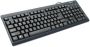  Gembird KB-8300-BL-R, Black, PS/2