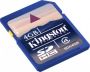  Secure Digital Card 4096MB Kingston Class4