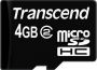   microSD Card 4096MB HC Transcend Class 6 no adapter