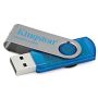 Usb Flash Drive Kingston DataTraveler 101  4Gb, USB 2.0, 55.5x17x9mm, Cyan (DT101C/4GB)