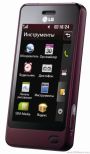   LG GD510 SUN EDITION wine red