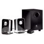   Logitech LS21 2.1 Stereo Speaker System, 7W, Black/Silver  (980-000056)