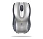  Logitech V320 Cordless Optical Mouse for Notebooks, USB, Silver (932219-0914)