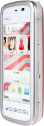   Nokia 5230, white red