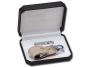 Usb Flash Drive Prestigio 1Gb USB 2.0, Beige, Leather