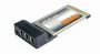  FireWire STLab C-120, 3 port, NEC chip, PCMCIA